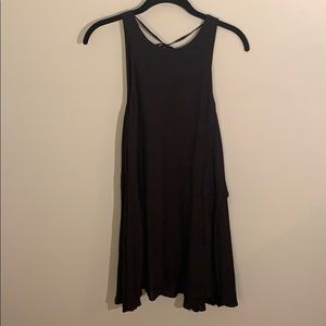 Back flowy dress from an Urban Outfitters brand